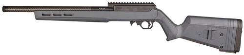Volquartsen Summit Rimfire Rifle VCB-LR-G, 22 LR, 16", Magpul Gray Stock, Carbon Barrel