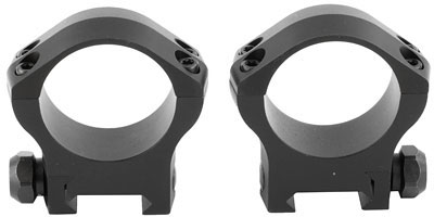 Warne 7221M Mountain Tech Rings, 34mm, Medium, Matte Black