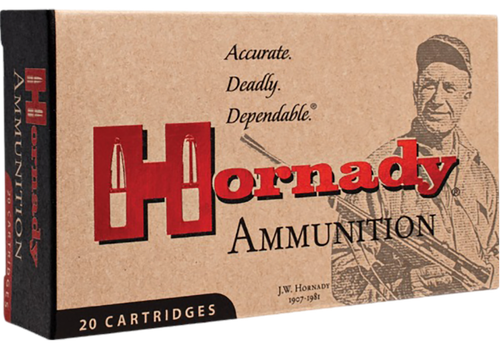Hornady Custom Rifle Ammunition 8225, 303 British, Interlock Spire Point, 150 GR, 2685 fps, 20 Rd/bx