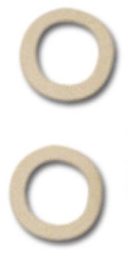 GrovTec White Spacers 48-Pack (GTHM64)