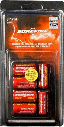 Surefire High Performance Lithium Batteries (SF6BC)