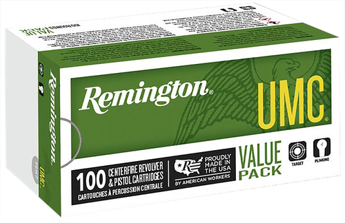 Remington UMC Handgun Ammunition Value Pack L45AP4B, 45 ACP, Metal Case (MC), 230 GR, 845 fps, 100 Rd/b
