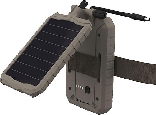 Stealth Cam Sol-Pak Solar Battery Pack w/USB Charging Port (STC-SOLP3X), Lithium-Ion Battery, 3000 mAh, Tan