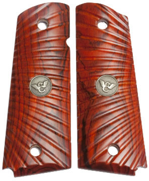 Wilson Combat Full Size Cocobolo Starburst Side Panel Grips (351MFS)