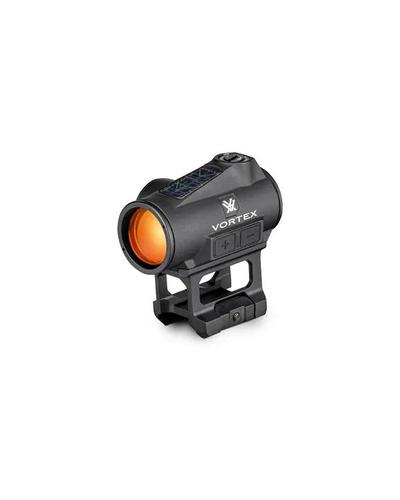 Vortex Crossfire II Solar, 2 MOA Bright Red Dot, w/ Multi-Height Mount System