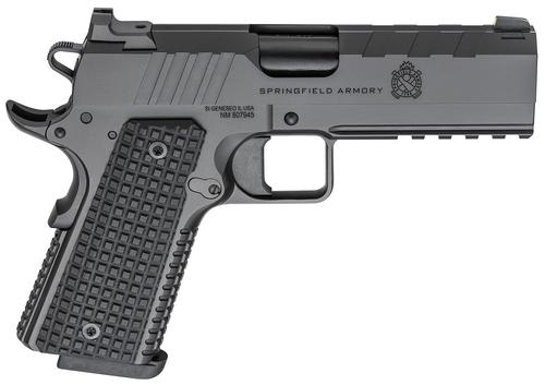 Springfield 1911 Emissary Optic Ready Pistol PX9227L, 9mm Luger, 4.25in, VZ G10, Black Cerakote Finish, 9 Rds