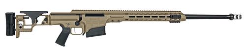 Barrett MRAD Bolt Action Rifle 18488, 300 Win Mag, 24", Folding w/Adjustable LOP Stock, FDE Finish, Match Grade Barrel, 10 Rds