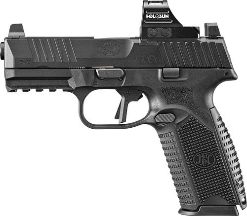 FN Herstal 510 MRD w/Optic Optic Ready Pistol 66101909, 10mm Auto, 4.10in, Black Textured Polymer, Black Finish, 10 Rds