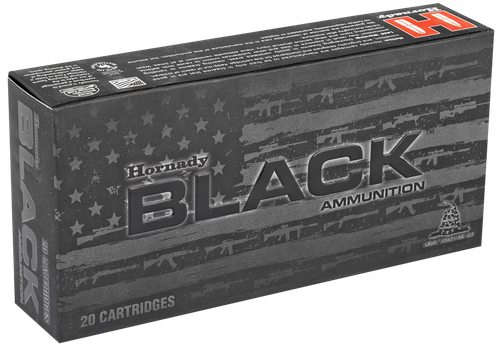 Hornady Black Rifle Ammunition 82246, 450 Bushmaster, FTX, 250 GR, 2200 fps, 20 Rd/bx