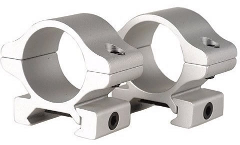 Leupold Rifleman Rings 57996, Low, 1", Silver