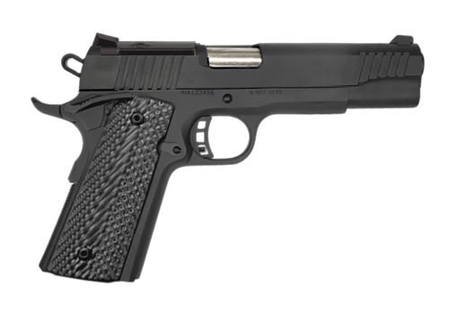 Rock Island Armory GI GI Optic Ready Pistol 57180, 10mm Auto, 5in, Black Rubber Grips, Matte Black Finish, 8 Rds