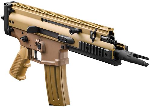 FN SCAR 15P, Semi-Auto Pistol 38101243, 300 Blackout, 7.5", FDE, Ambidextrous, 30 Rds
