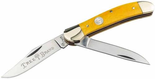 Boker Treebrand Copperhead Folding Knife, Smooth Yellow (110862)