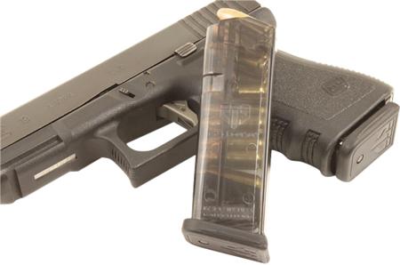 ETS Glock 19 9mm 10 Rounds Clear Replacement Magazine (GLK1910)