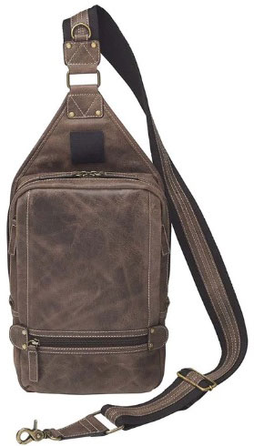 Gun Tote'n Mamas Sling Backpack, Brown (GTM-CZY/108)