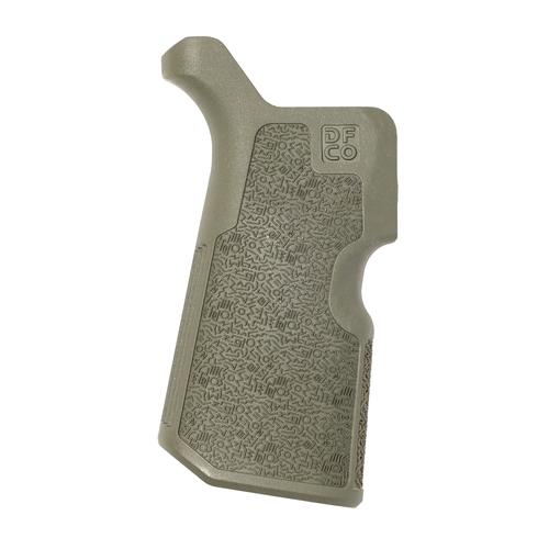 Die Free Co. Kung Fu Grip For AR-15/AR-10, Olive Drab Green