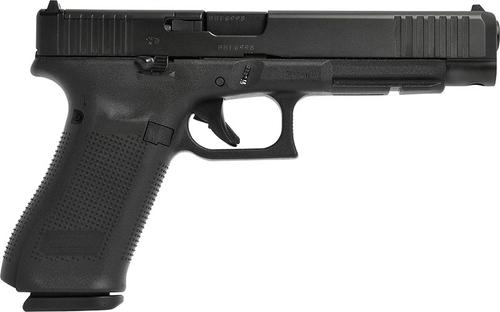 Glock G34 Gen5 Competition MOS Pistol G34517MOSAUT, 9mm Luger, 5.31 in, Polymer Grip, Black Finish, 17 Rds