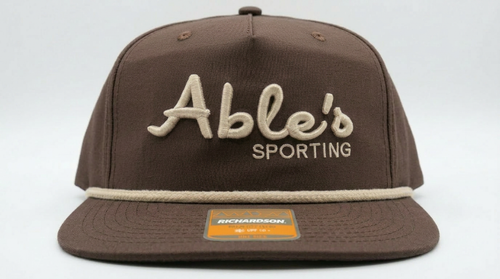 Able's Cap 256 Umpqua Mocha, Khaki Rope Hat