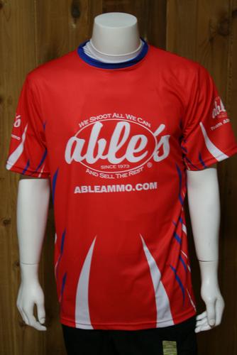 Team Able Ammo Short Sleeve Jersey Red/White/Blue Youth Large
