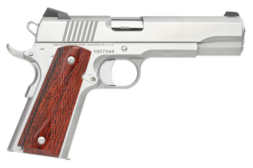 CZ-USA Dan Wesson Razorback RZ10 Pistol 01889, 10mm, 5 in, Cocobolo Grip, Stainless Finish, 9 Rd