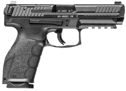 Heckler & Koch VP9A1 F Optic Ready Pistol 81001066, 9mm Luger, 4.53in, Interchangeable Backstrap Grips, Black Finish, 10 Rds