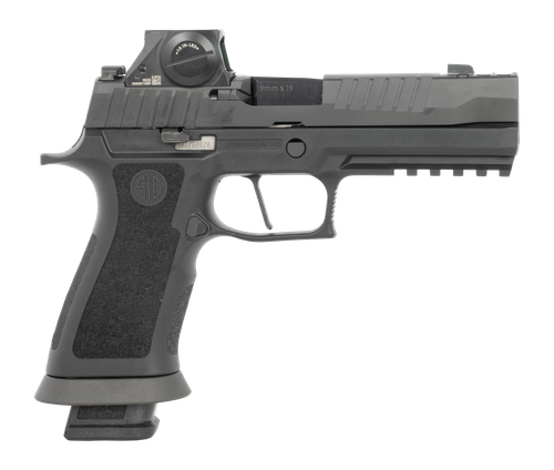 Sigarms P320 M.O.D. Pistol, 9mm, 3.90in, M.O.D. X Full Grips, Black Finish, 21 Rds