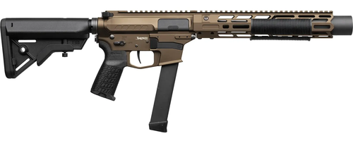 CMMG Zeroed Suppressed MKGs Banshee SBR, 6.5", 9mm, Midnight Bronze Finish, B5 Rip-Stock, Suppressor Included, 33+1