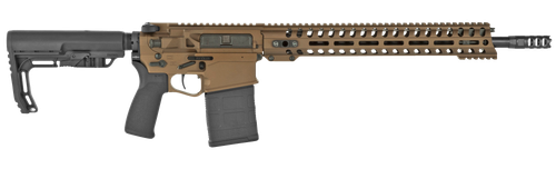 POF Revolution Semi-Auto Rifle 01582, 7.62x51mm NATO, 16.50", 6 Position MFT BMS Minimalist Stock, Bronze Finish, 20 Rds