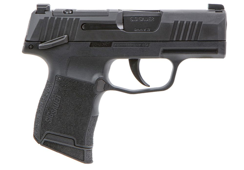 Sig Sauer P365 Optic Ready Pistol W365-9-BXR3P-MS, 9mm, 3.1in, Black Polymer Grip, 10 Rds