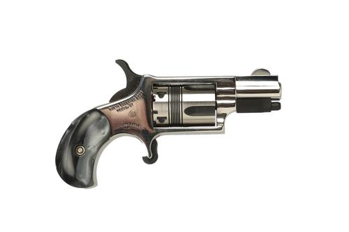 North American Mini-Revolver Revolver NAA-22LR-DV2, 22LR, 1 1/8in, Black Pearl Grips, 5 Rds