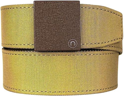 Nexbelt Supreme Appendix Coyote 3.0 EDC Belt (PCS6854), Cut To Size, 1-1/2" Tan Nylon Strap, Up To Size 50" Waist