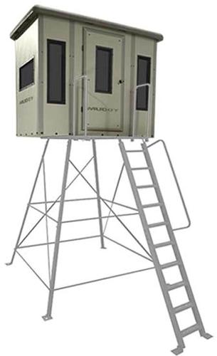 Muddy Penthouse Box Blind on 10 Foot Tower (BBB7010)