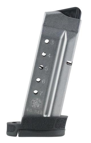 Smith and Wesson M&P Shield M2.0 40 S&W 7 Rounds Stainless Magazine (300987)
