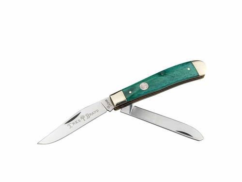 Boker Treebrand Trapper Folding Knife, Smooth Green (110829)