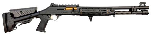 Orthos Arms Orthos Raider S4 Elite Topo Semi-Auto Shotgun, 12 Gauge, 18.5", Fibertron LED Front Sight, Shock Force Recoil System, 6+1