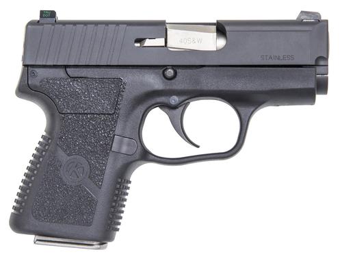Kahr Arms PM DAO Pistol PM4044N, 40 S&W, 3.10", Textured Polymer Grips, Black Finish, 5 Rds