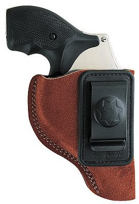 Bianchi Waistband Holster w/Thin Profile & Open Muzzle, Model 18026, For Glock 19, 23, 26, 27, 36
