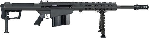 Barrett M107A1 Semi-Auto Rifle 18216, 50 BMG, 20", Fixed Black Stock, Black Finish, 10 Rds