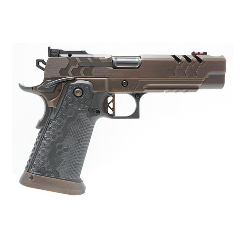 Kimber 2K11 Royal Comp Pistol, 9mm, 5", MJD Black Grips, Bronze PVD Slide/Frame, DLC Barrel, Optic Ready, 19+1
