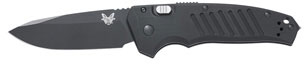 Benchmade Auto APB Folder Knife w/Drop-Point Plain Edge Blade (6800BK)