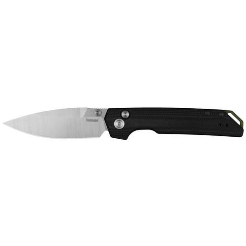 Kershaw Iridium Button Lock Folding Knife w/Spear Point Plain Edge