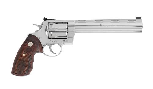 Colt Anaconda Revolver ANACONDA-SP8WBB-TLS, 44 Magnum, 8in, Snake Scale Walnut Grips, 6 Rds