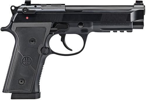 Beretta 92X GR RDO Full Size Semi-Auto Pistol J92FR915G70, 9MM, 4.7", Black Polymer Grips, Black Finish, 18 Rd