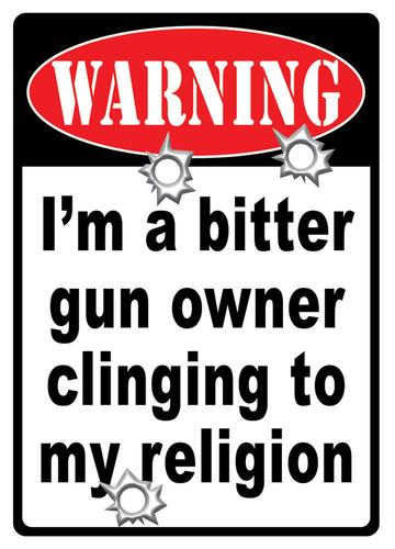 Rivers Edge Products Warning/Gun Owner Tin Sign (1524)