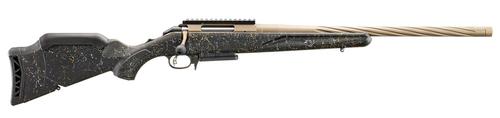 Ruger American Gen II Rifle 46972, 308 Winchester, 20 in Threaded, Black Splatter Gen II American Stock, Smoked Bronze Cerakote, 3+1