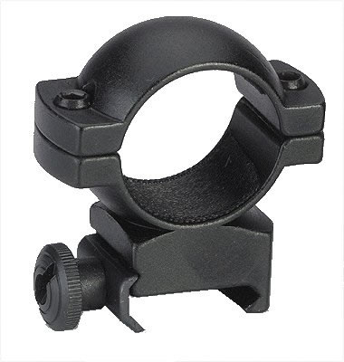 Traditions Aluminum Rings A793DS, Weaver Style Bases, High, 1", Matte Black