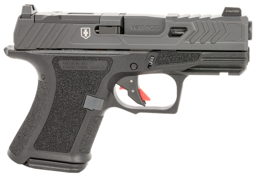 Shadow Systems CR920 War Poet Optic Ready Pistol SS4084, 9mm Luger, 3.40in, Black Finish, 10 Rds