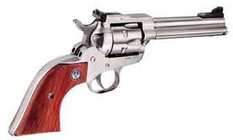 Ruger Single Six Convertible 22 LR | 22 Magnum Revolver 0627, 4.6", Stainless Finish