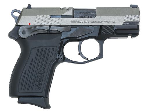 Bersa TPRC Compact Pistol TPR9CDT, 9mm Luger, 3.50in, Black Polymer, Matte Black Finish, 13 Rds