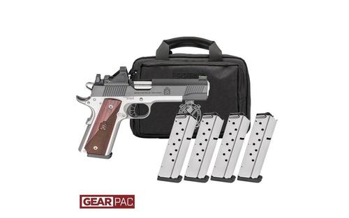 Springfield Ronin 1911 EMP Pistol PX9120LAOS-PAC, 45 ACP, 5in, Wood Grips, 8 Rds